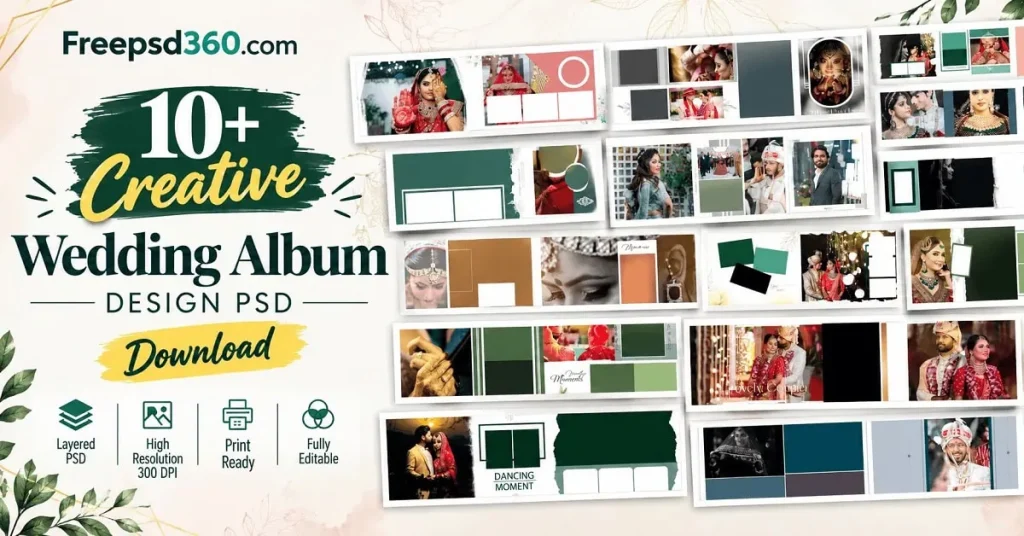 Creative Wedding Album Design