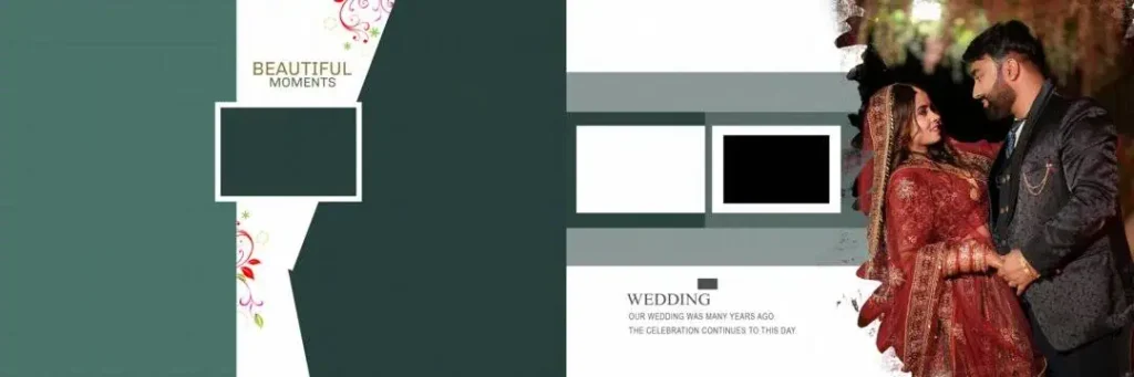creative wedding album design