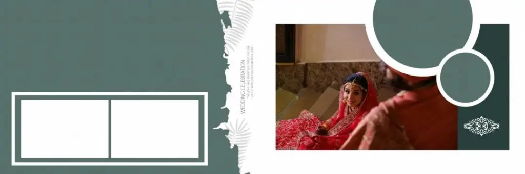 creative wedding album design