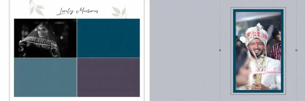 creative wedding album design