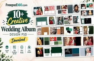 Creative Wedding Album Design