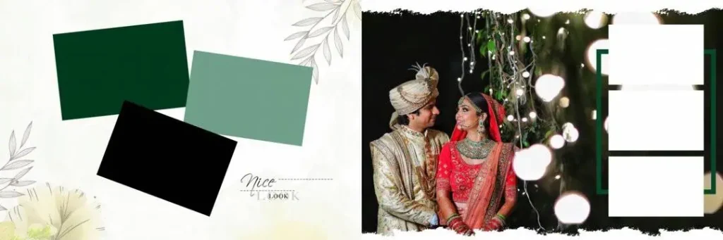 creative wedding album design
