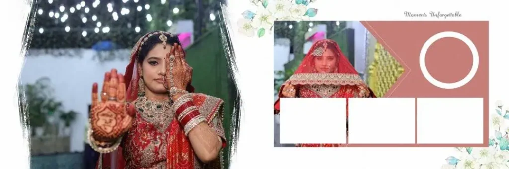 creative wedding album design