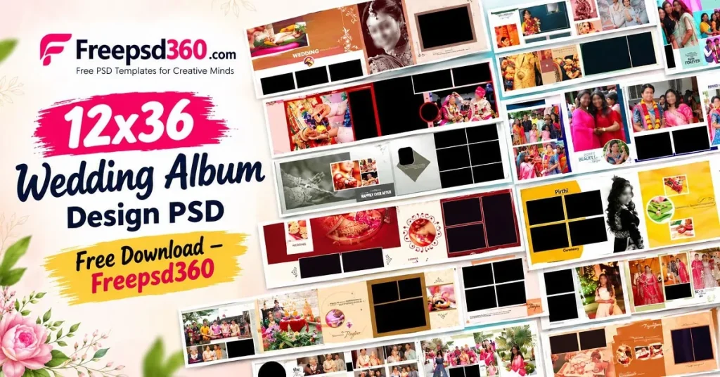 12x36 Wedding Album Design