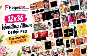 12x36 Wedding Album Design