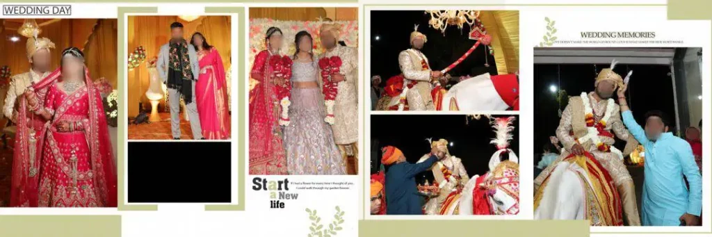 12x36 Wedding Album Design