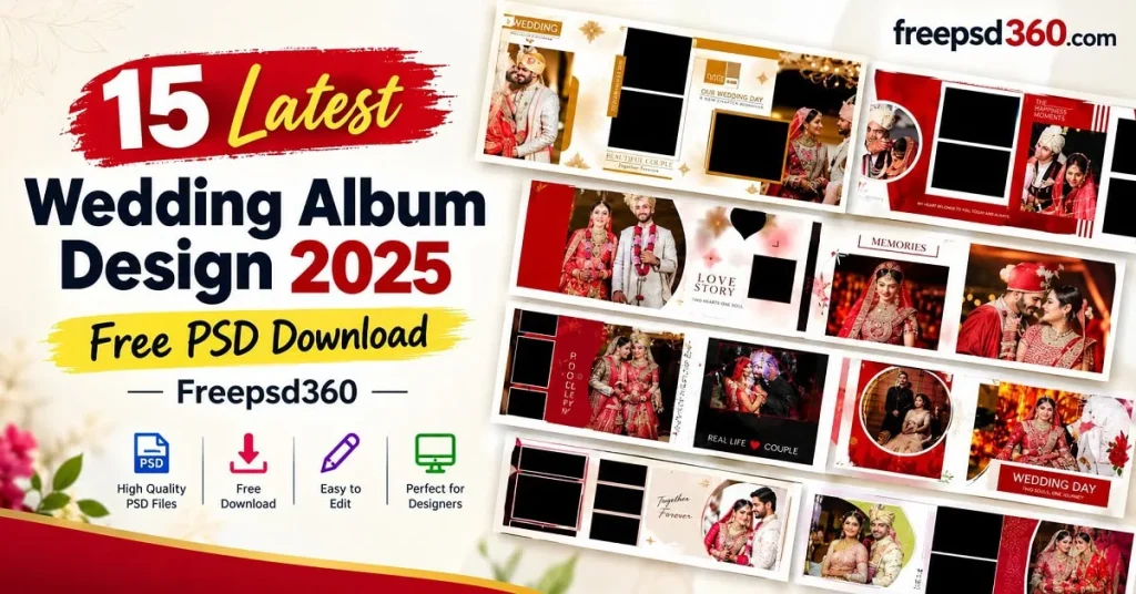 wedding album design 2025