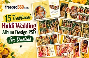 haldi wedding album
