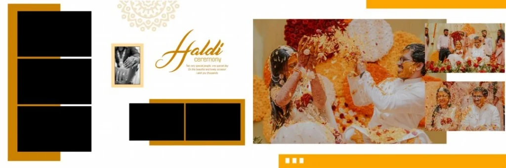 haldi wedding album