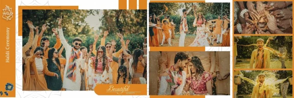 haldi wedding album