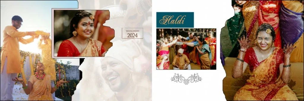 haldi wedding album