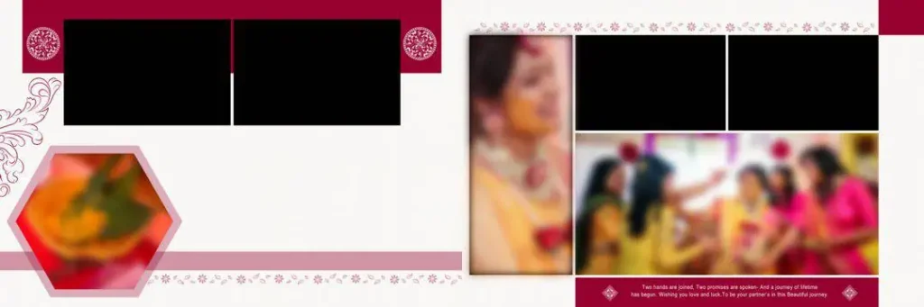 Wedding Album Design PSD